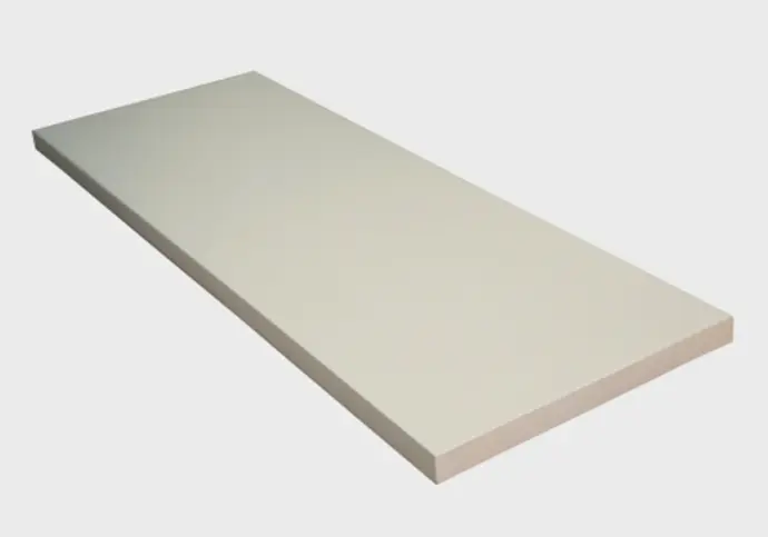 Wall Shelf Solid Birch Hardwood20 mm, white painted