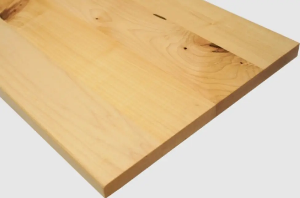 Wall Shelf Solid Maple Hardwood Rustic grade, 20 mm, natural oiled