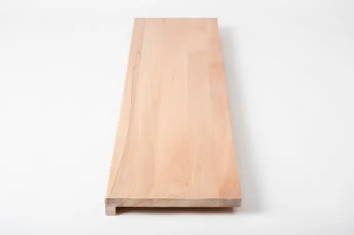 Shelf Solid beech window sill DL 20mm white oiled