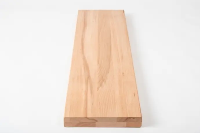 Stair tread Solid Oak Hardwood, rustic country grade, 40 mm, unfinished