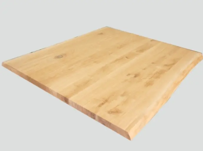 Worktop Solid wood Rustic with unteamed live 40 mm untreated