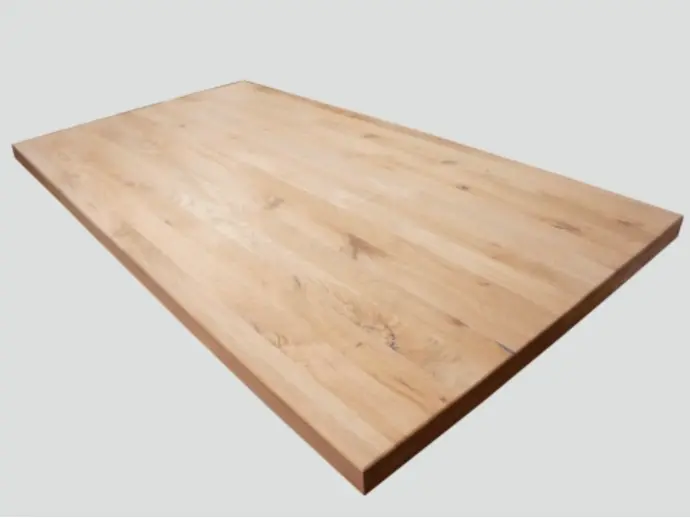 Solid Oak Platform 60 mm Rustic grade, unfinished