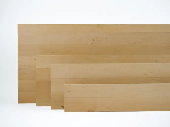 Alder,  full stave, 19 mm