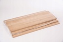Solid edge glued panel DIY Oak A/B, full stave lamellas with fixed width, 20 mm