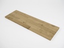 Solid edge glued panel DIY Oak Rustic, finger jointed lamellas with fixed width, 26 mm