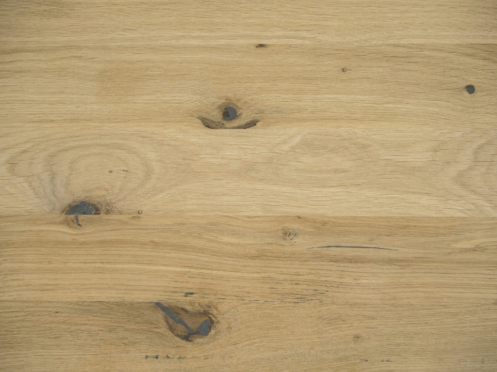 Solid edge glued panel DIY Oak Rustic, full stave lamellas with fixed width, 20 mm