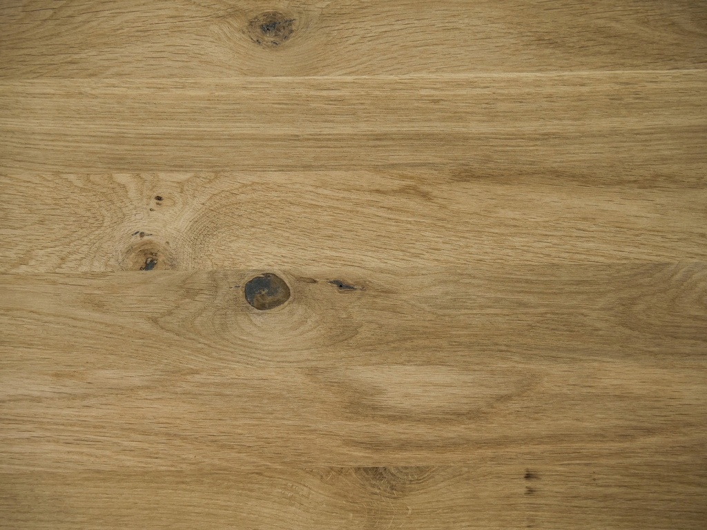 Solid edge glued panel DIY Oak Rustic, full stave lamellas with fixed width, 40 mm, 2-layer