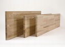 Solid edge glued panel DIY Ash A/B, finger jointed lamellas with fixed width, 26 mm